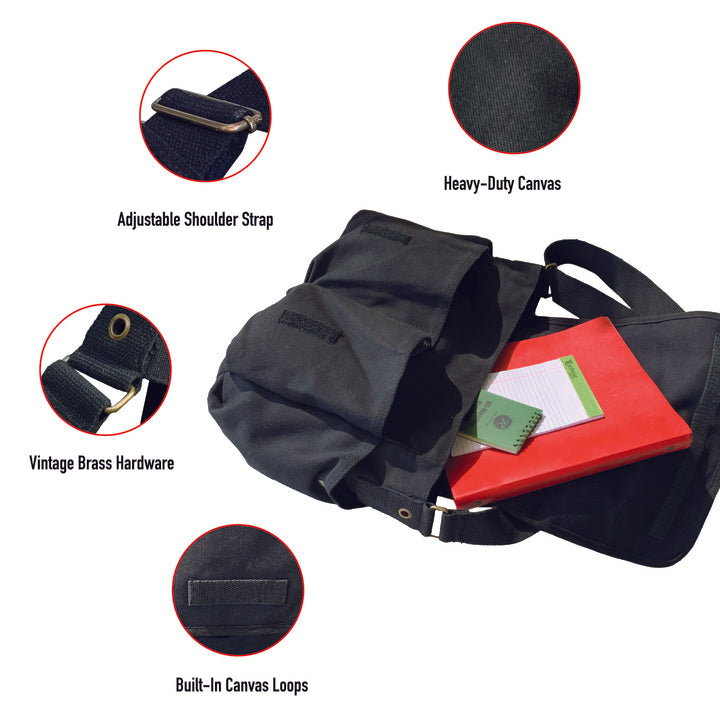 Rothco Classic Canvas Messenger Bag