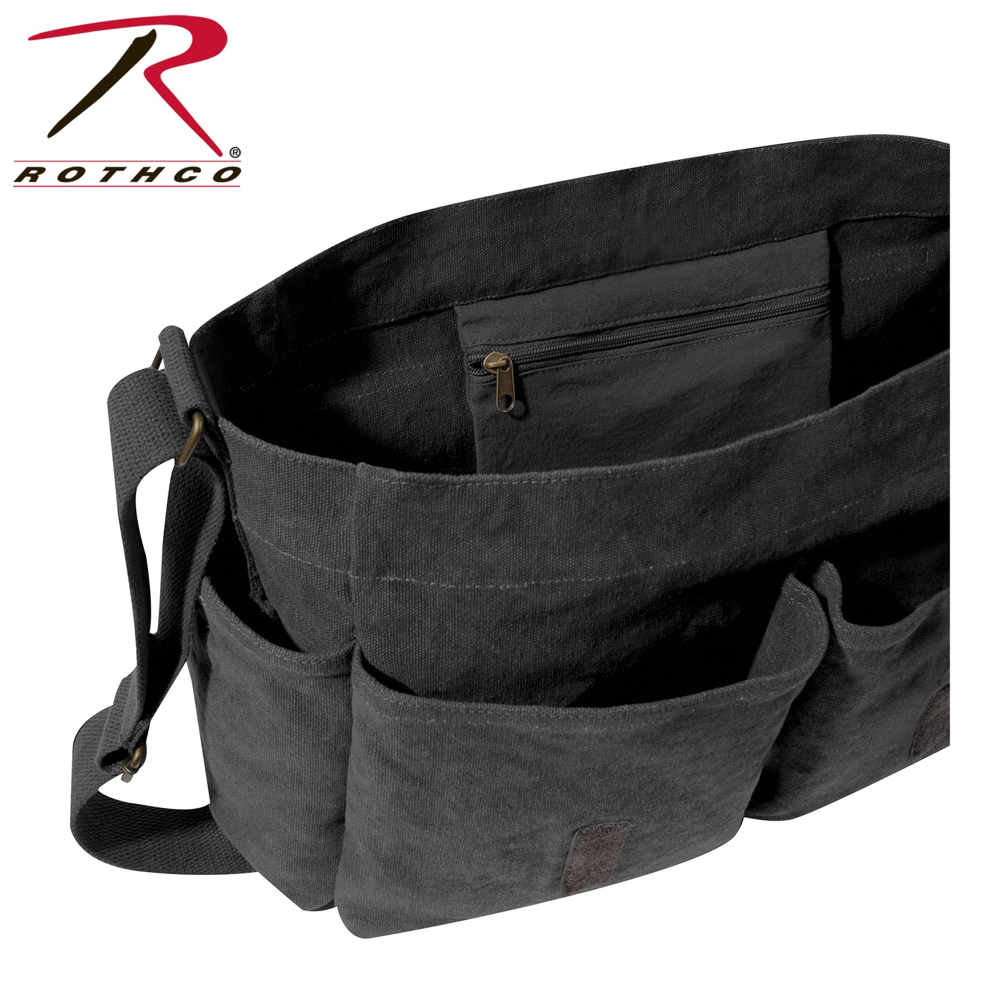 Rothco Classic Canvas Messenger Bag
