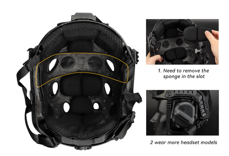 Fast SF Style Replica Airsoft Helmet
