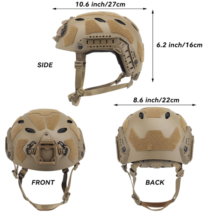 Fast SF Style Replica Airsoft Helmet