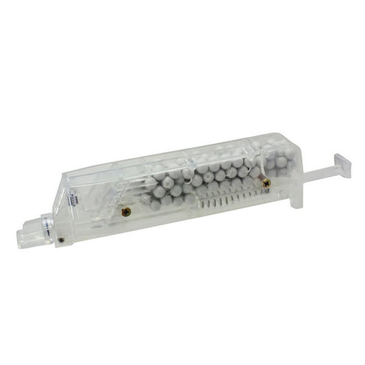 120rd Airsoft BB Speed Loader - Clear (2 Pack)