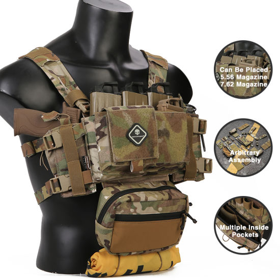 emerson gear chest rig EmersonGear Mini Voyage Modular Chest Rig and Placard