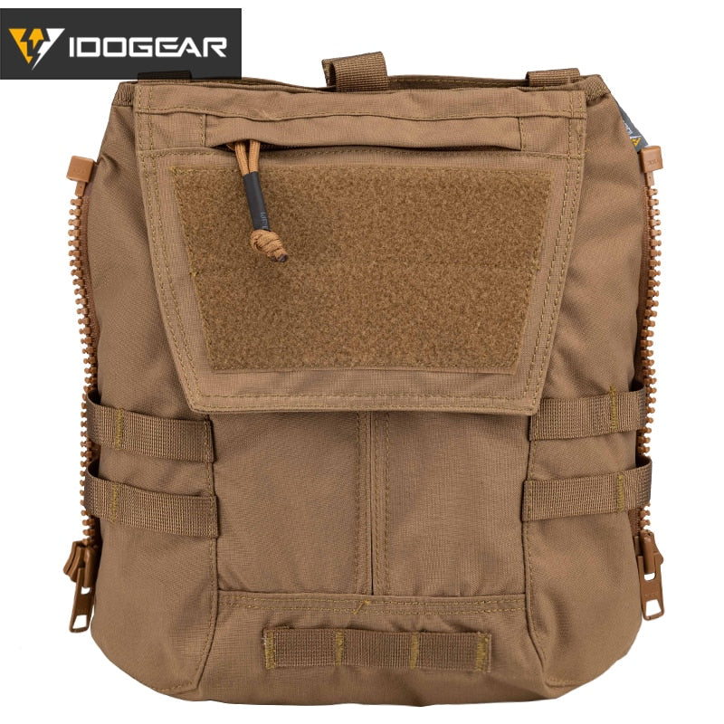 IDOGEAR Tactical Panel Zip on Pouch for CPC AVS JPC2.0