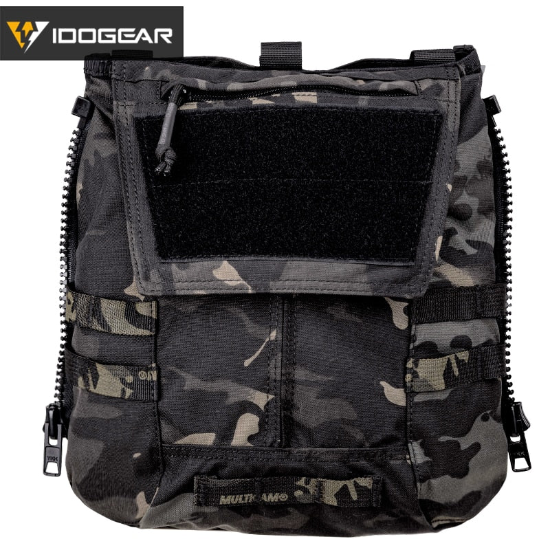 IDOGEAR Tactical Panel Zip on Pouch for CPC AVS JPC2.0
