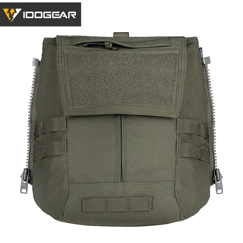 IDOGEAR Tactical Panel Zip on Pouch for CPC AVS JPC2.0