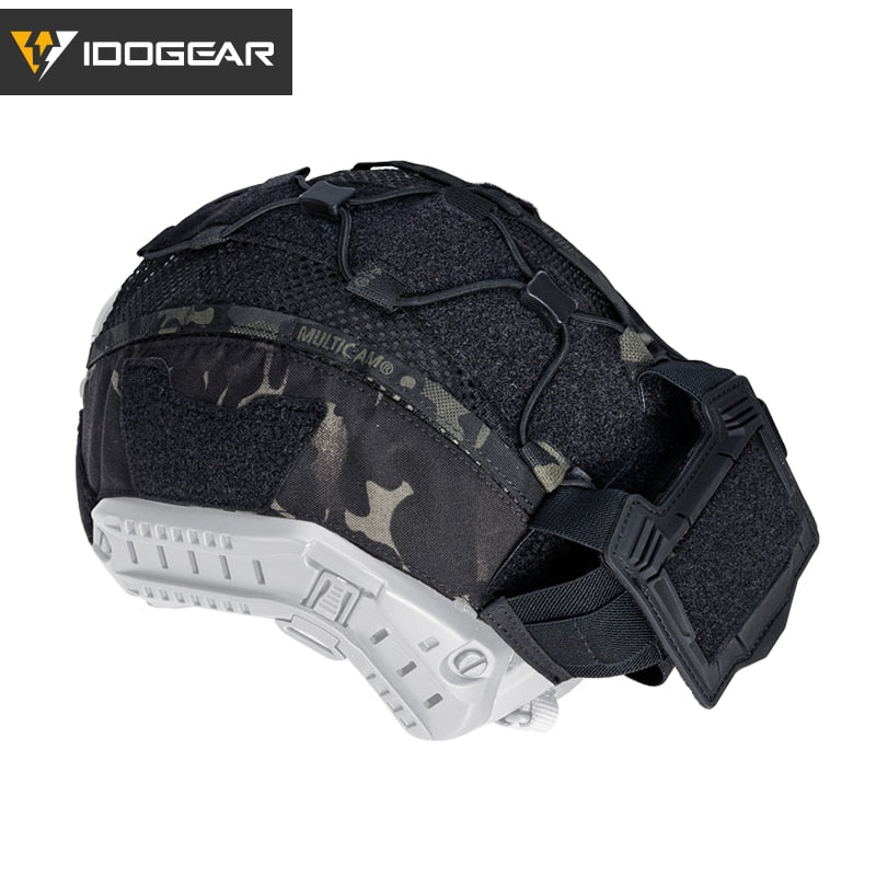 Tactical Helmet Cover For Maritime Helmet with NVG Battery Pouch