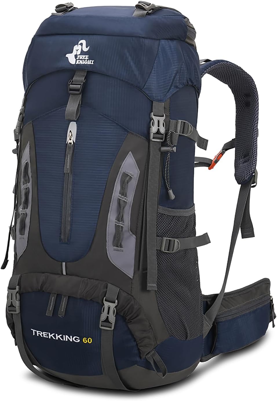 60L Hiking and Camping Backpack with Rain Cover