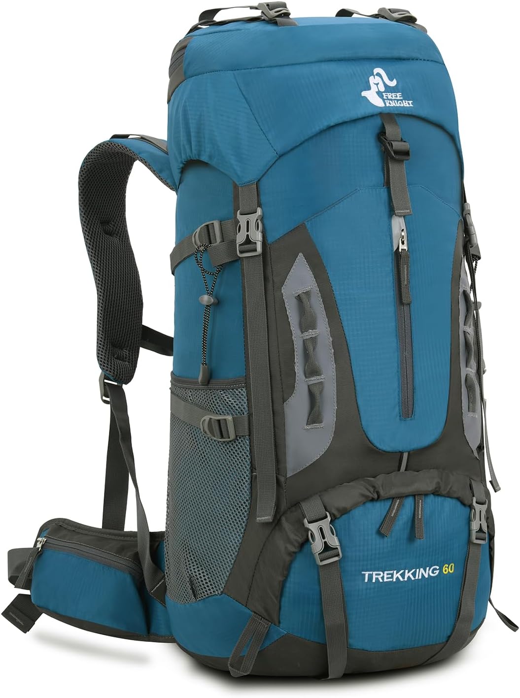 60L Hiking and Camping Backpack with Rain Cover