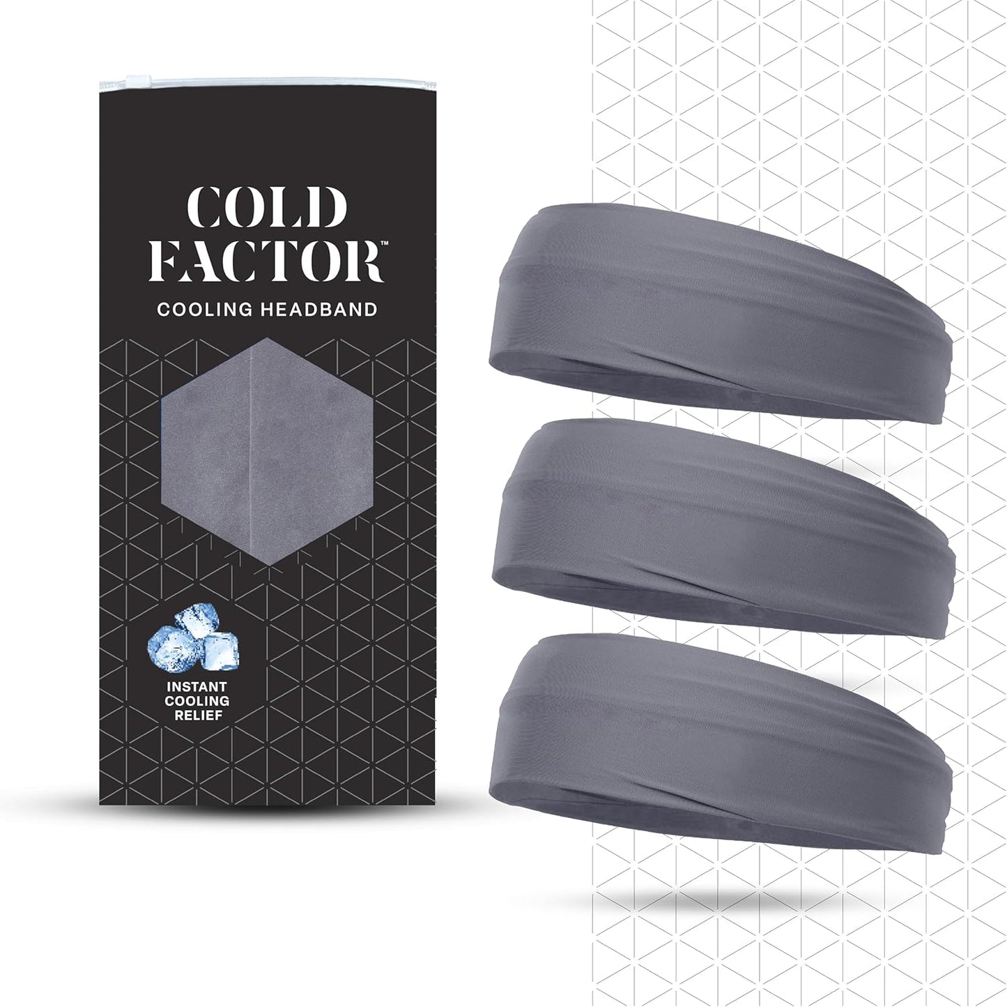 COLD FACTOR Cooling Headband for Women and Men