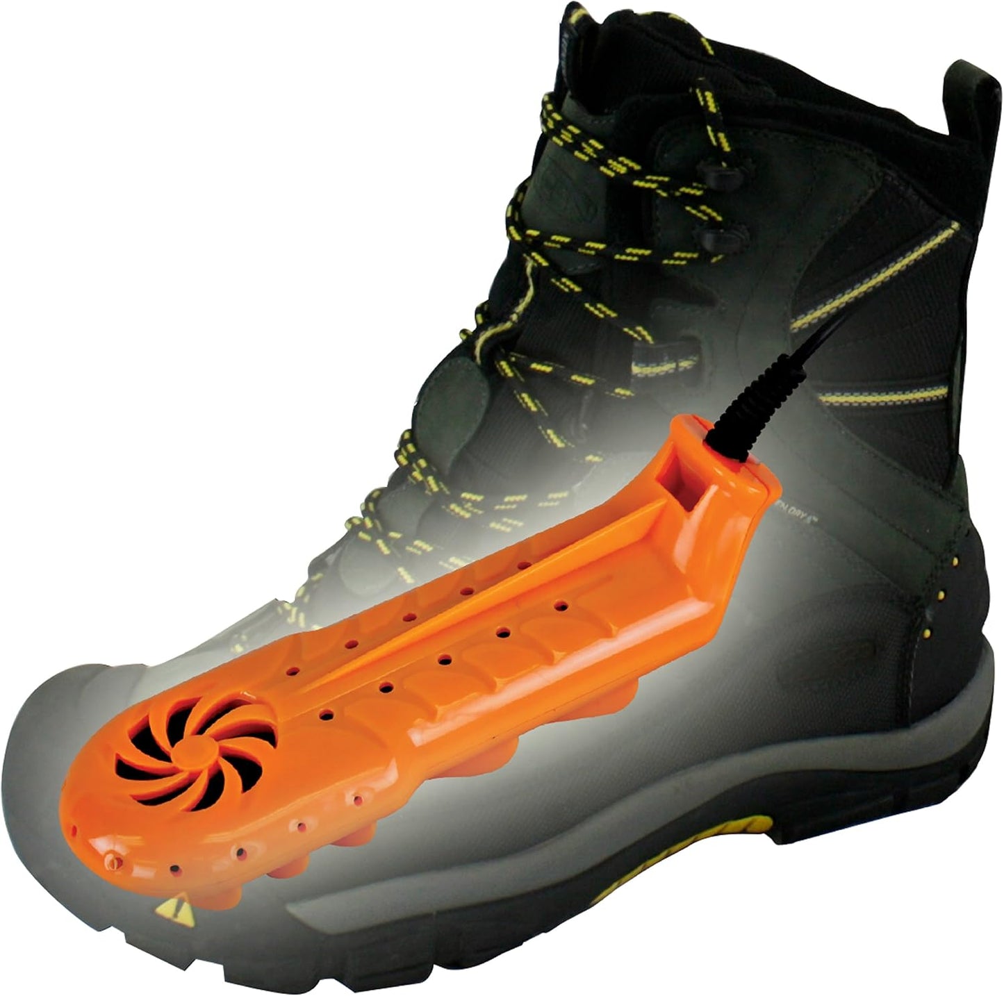 DryGuy Travel Dry DX Boot Dryer and Shoe Dryer, Orange & Black