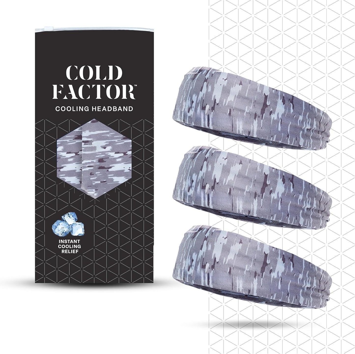 COLD FACTOR Cooling Headband for Women and Men
