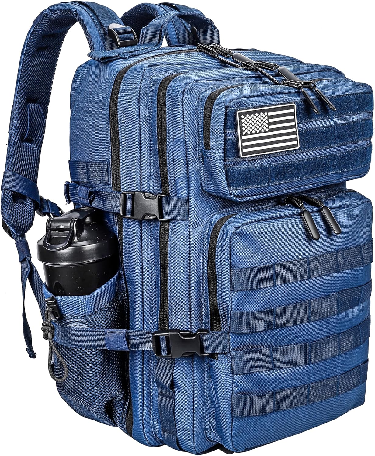 Military Tactical Backpack for Men and Women 45L Army 3 Days Assault Pack Bag Large Rucksack with Molle System