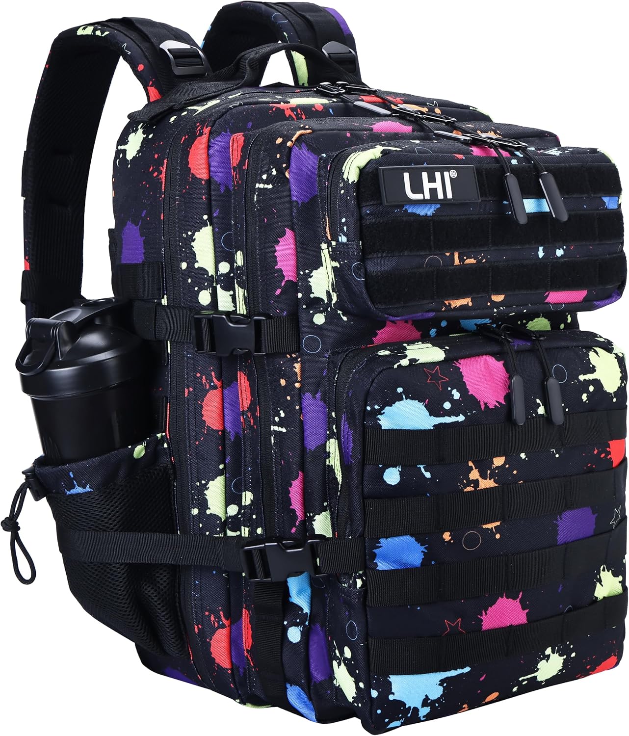 Military Tactical Backpack for Men and Women 45L Army 3 Days Assault Pack Bag Large Rucksack with Molle System