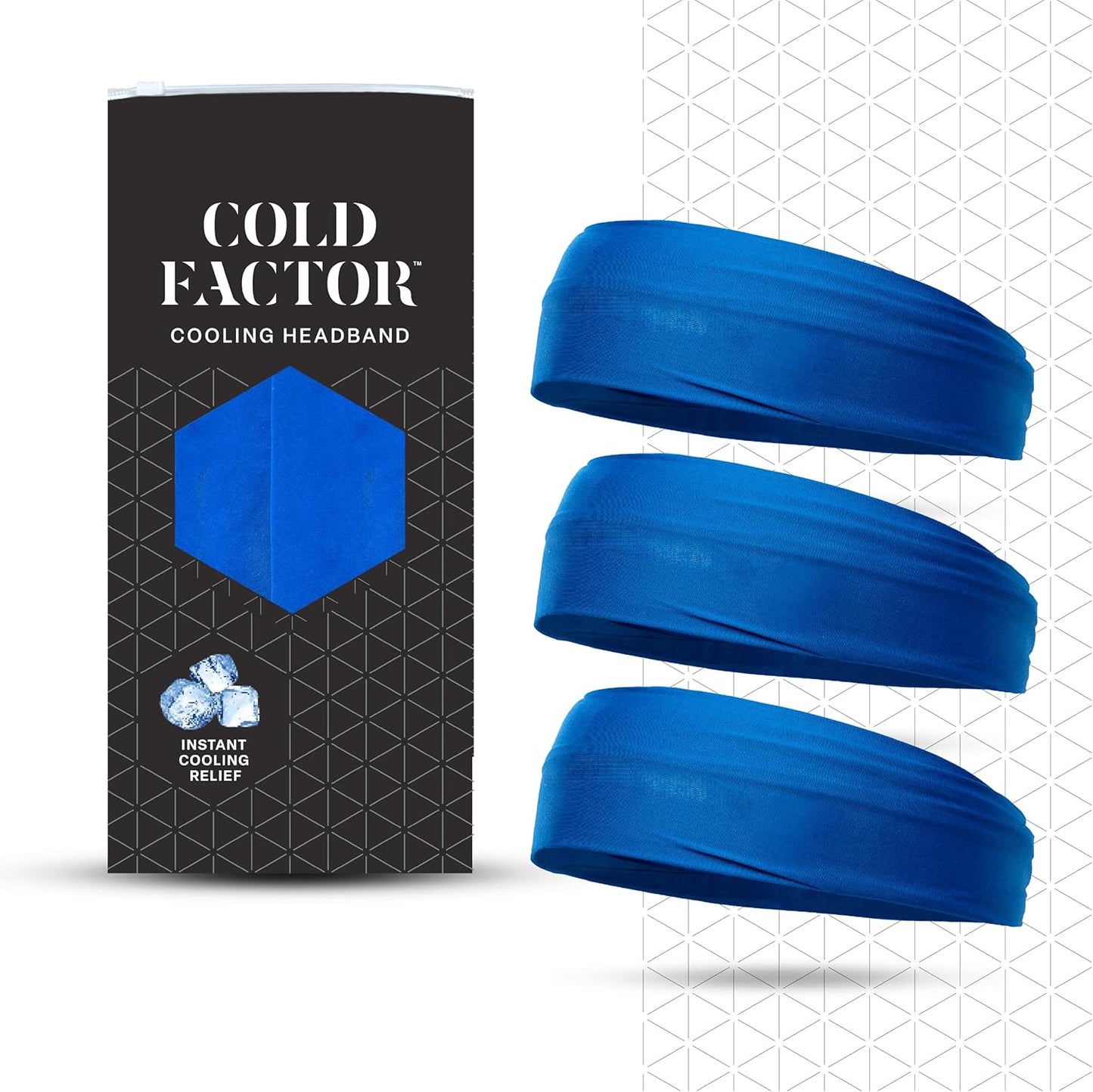 COLD FACTOR Cooling Headband for Women and Men