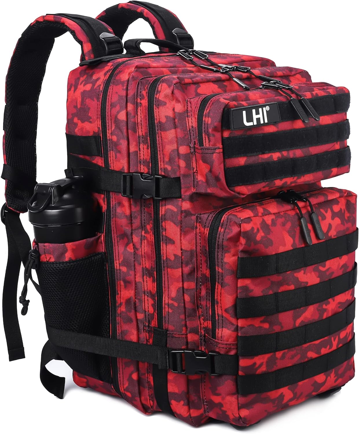 Military Tactical Backpack for Men and Women 45L Army 3 Days Assault Pack Bag Large Rucksack with Molle System