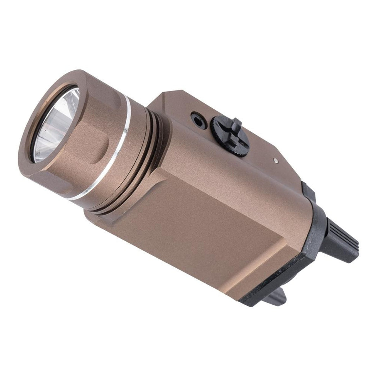 TLR-1 Style 700 Lumen Rail Mounted Tactical Flashlight - BLACK