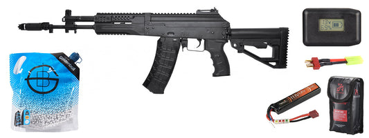 LCT Airsoft LCK12 Tactical AK-12 Airsoft AEG Rifle - Battery/Charger Combo