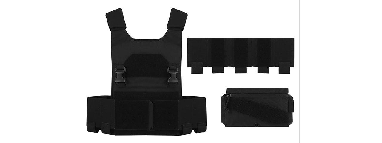 Lightweight Tactical Plate Carrier Set