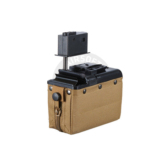 Classic Army 1200rd Box Mag for M249 Series Airsoft LMGs