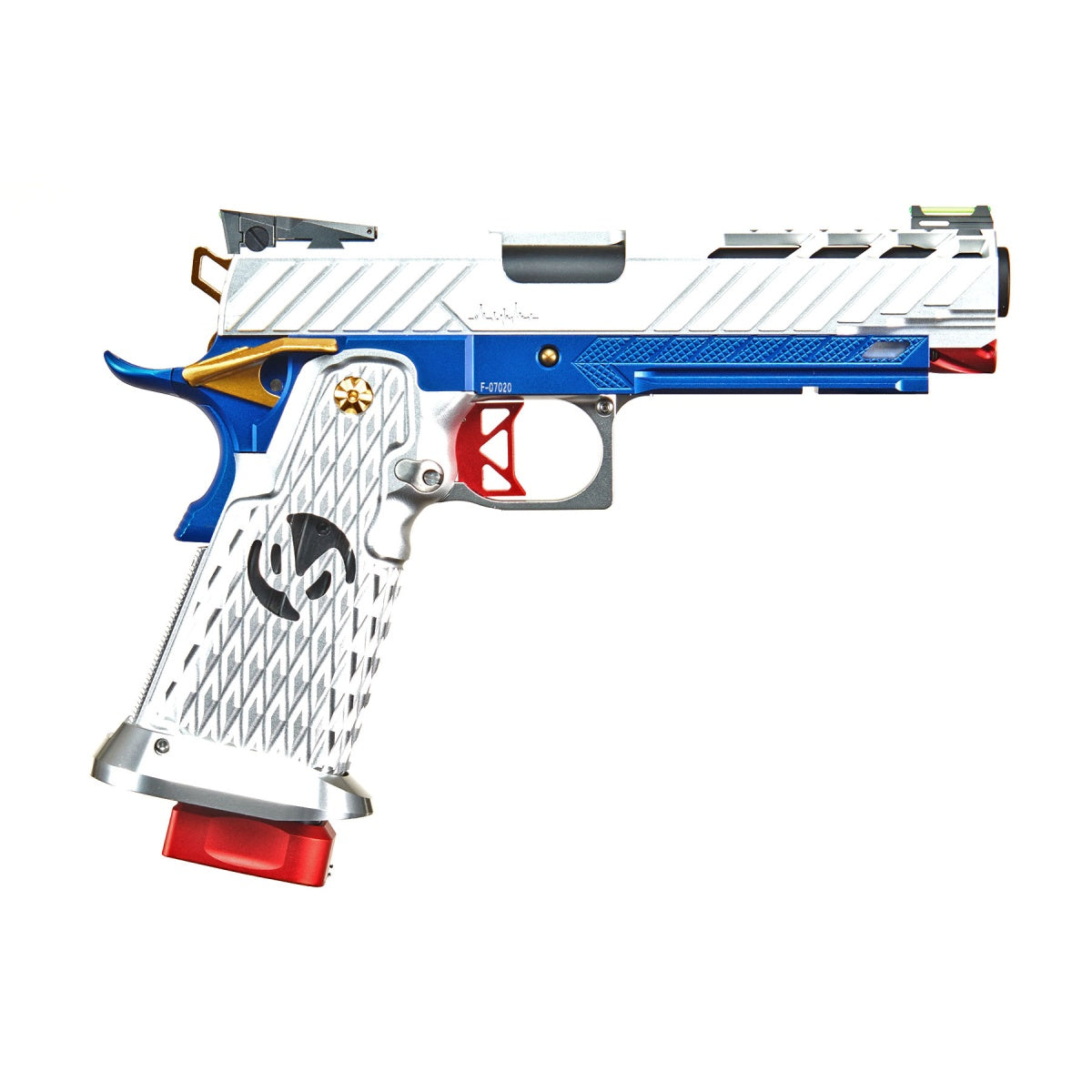 Custom Tokyo Marui "White Devil" Hi-Capa 5.1 GBB Airsoft Pistol