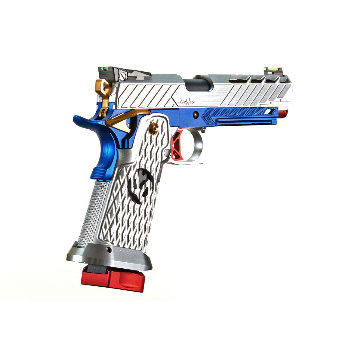 Custom Tokyo Marui "White Devil" Hi-Capa 5.1 GBB Airsoft Pistol