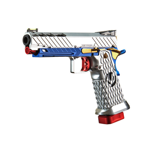 Custom Tokyo Marui "White Devil" Hi-Capa 5.1 GBB Airsoft Pistol