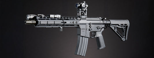 Custom Pulse - Lancer Tactical Gen 4 Predator 10" SBR AEG w/ Aster II Bluetooth ETU