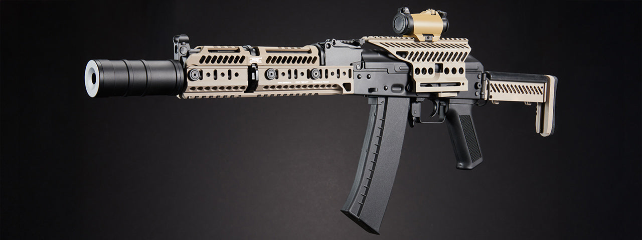 Custom Lancer Tactical AK-Series AK-105 AEG Airsoft Rifle