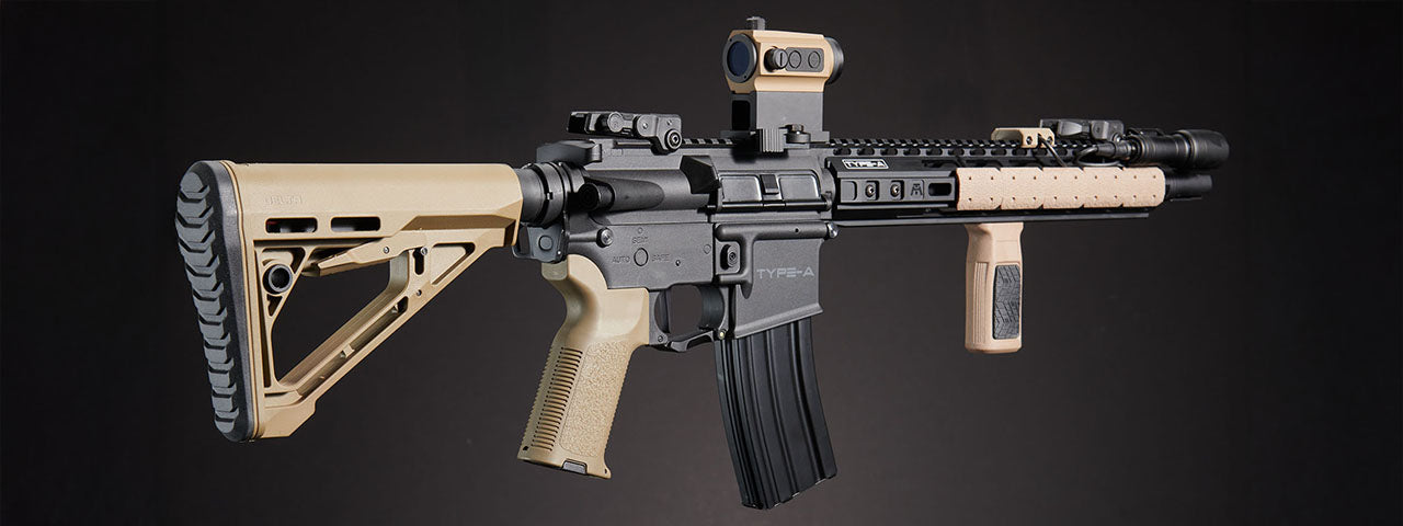 Custom Discharge - BG Defense Type-A MK2 12" Gen 2 AEG Rifle by Lancer Tactical