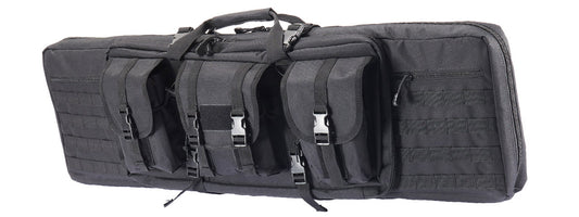 Lancer 42 Inch Double Rifle Gun Bag Black
