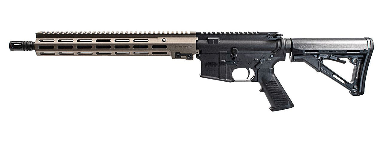 Lancer Tactical URGI MWS Gas Blowback Rifle By Guns Modify - (Black)