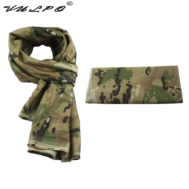 Camo Neck Scarf