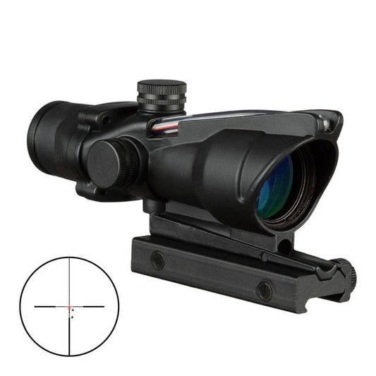 4X32 ACOG Riflescope With Fiber Optic