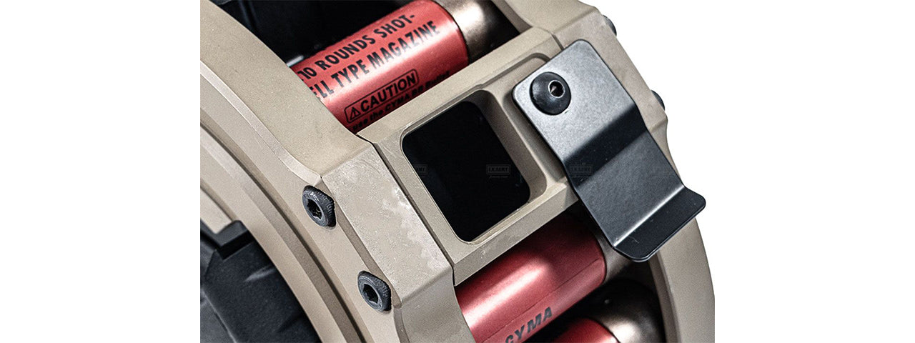 ITP SAIGA 12K Shotgun Drum Magazine Kit V2 For Marui TM SAIGA-12 GBB Series