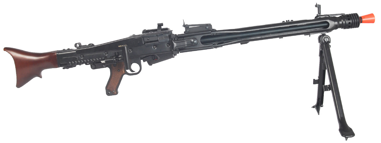 AGM MG42 FULL METAL AEG MACHINE GUN w/DRUM MAGAZINE