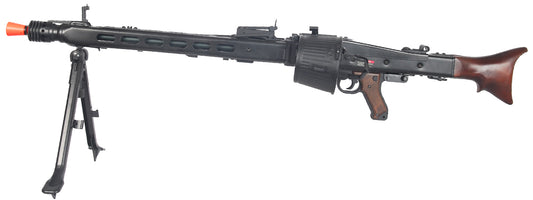 AGM MG42 FULL METAL AEG MACHINE GUN w/DRUM MAGAZINE