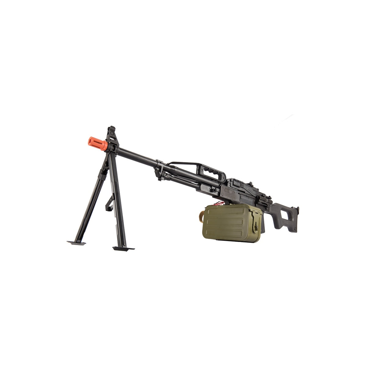 LCT PKP Airsoft AEG Light Machine Gun - BLACK