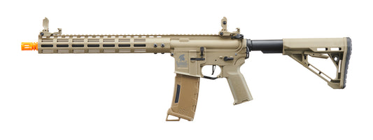 Lancer Tactical Gen 3 Archon 14" M-LOK M4 Airsoft Rifle w/ Delta Stock (Color: Tan)
