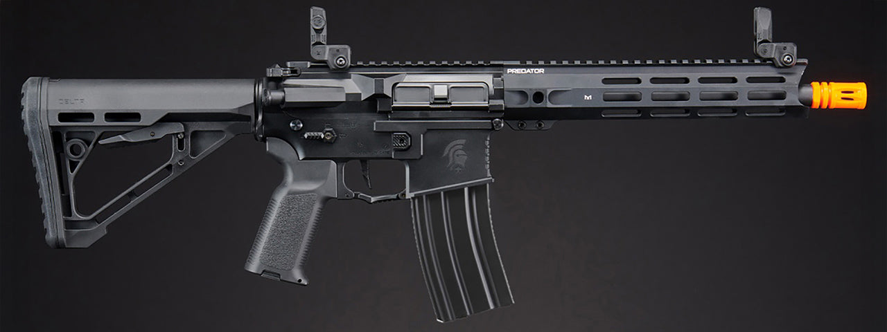 Lancer Tactical Gen 4 Predator 10" SBR AEG w/ Aster II Bluetooth ETU (Black)