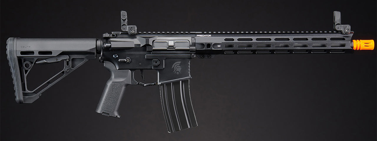 Lancer Tactical Gen 4 Predator 13" Carbine AEG w/ Aster II Bluetooth ETU (Black)