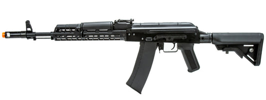 Lancer Tactical AK74 Full Metal Rifle w/ 10.5 inch M-LOK Handguard (Color: Black)