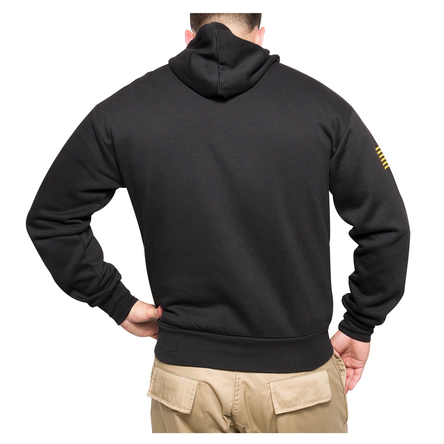 Rothco Army Printed Pullover Hoodie - Black