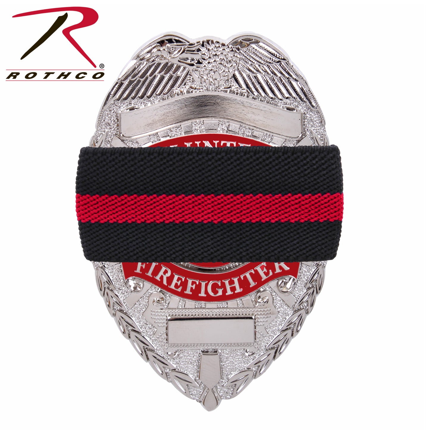 Rothco Thin Red Line Mourning Band