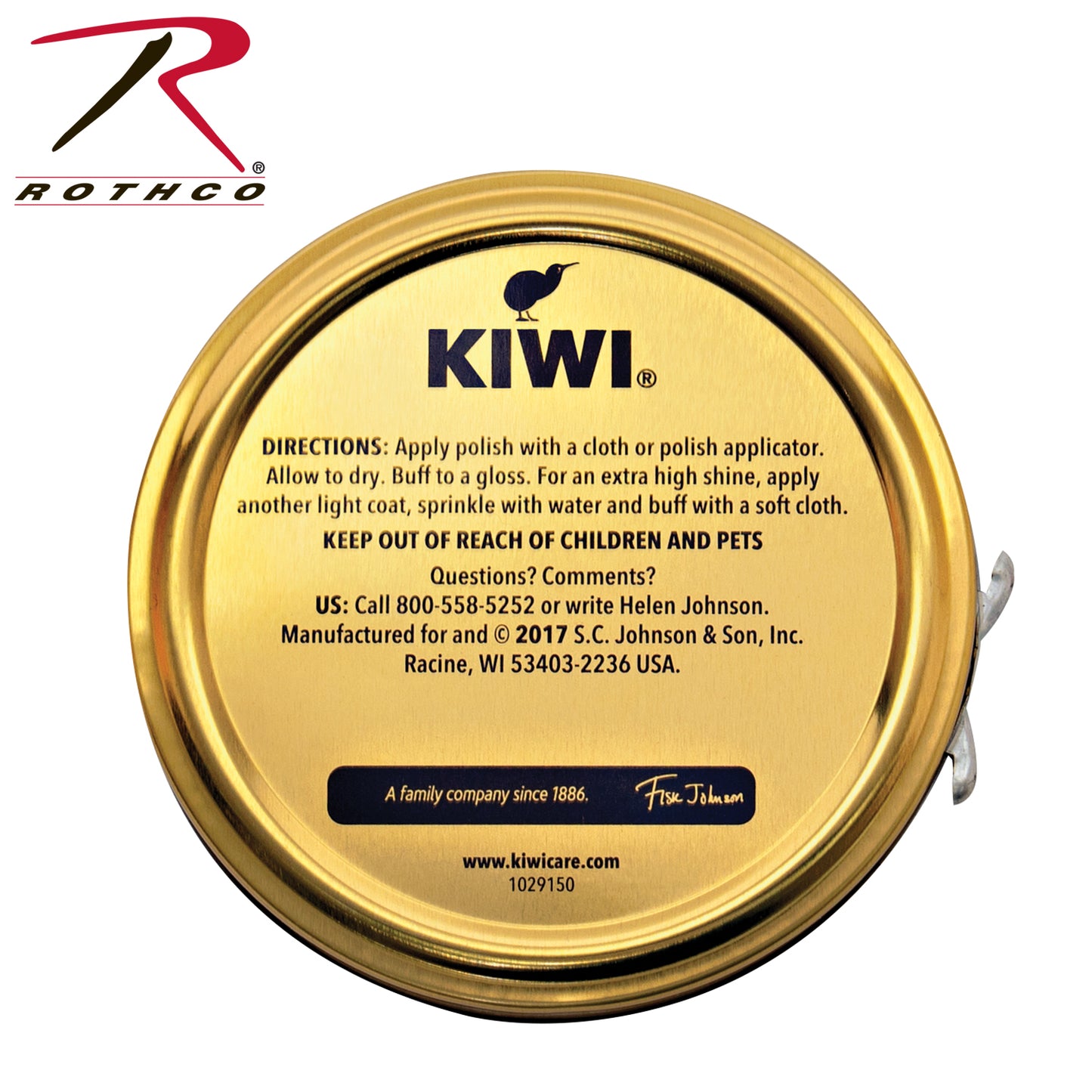 Kiwi Shoe Polish, Giant Size, 2.5 oz