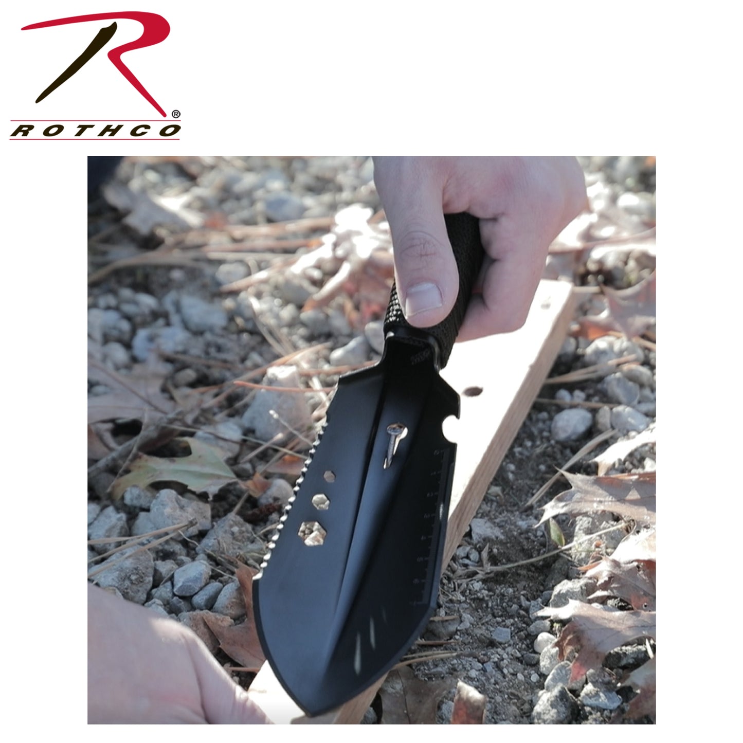 Rothco Compact Multi-Tool Shovel - Black