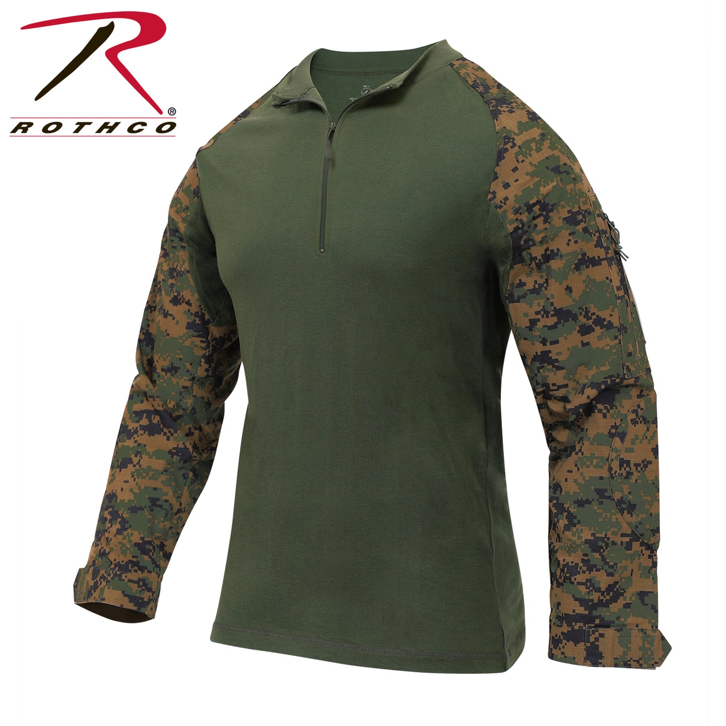 Rothco 1/4 Zip Tactical Airsoft Combat Shirt