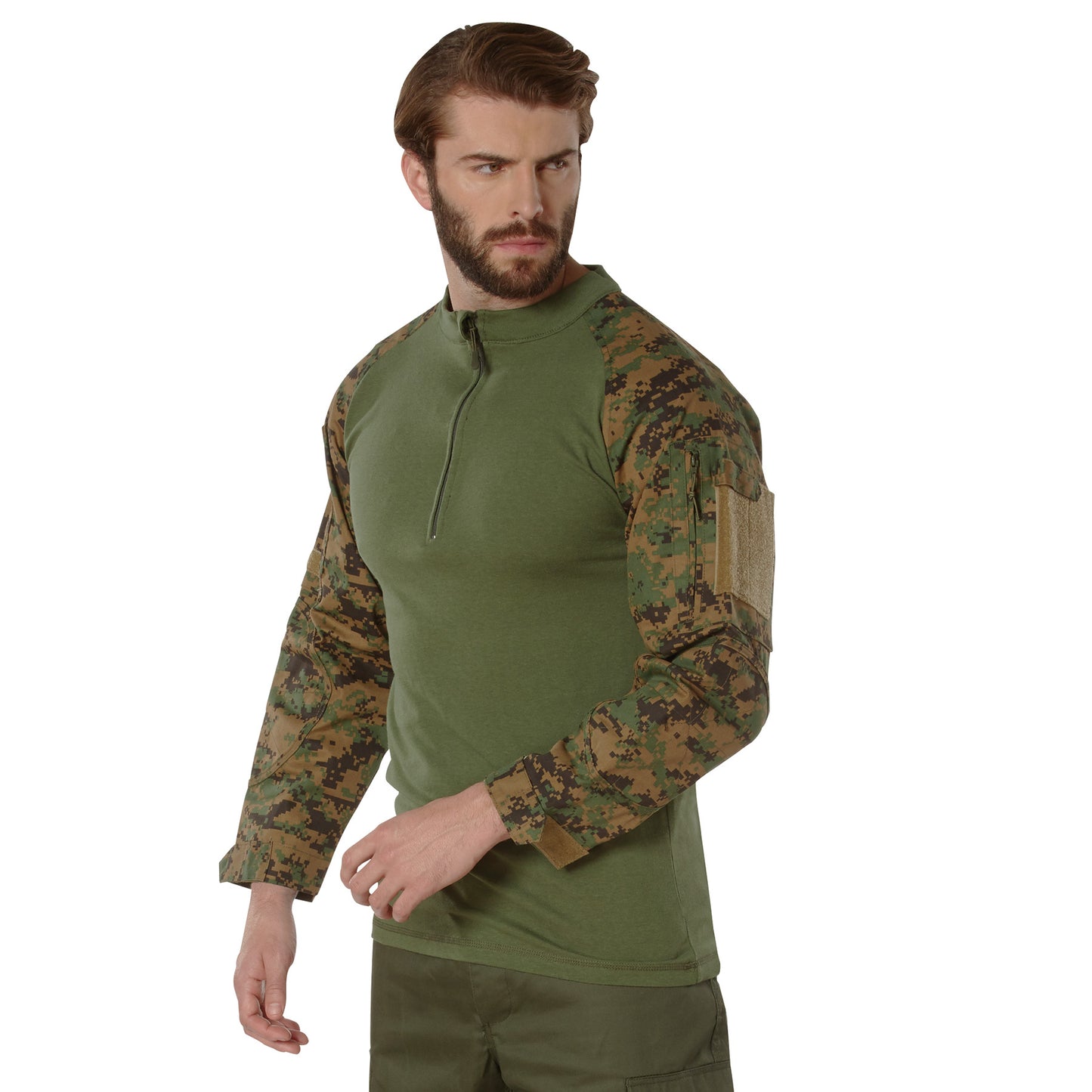 Rothco 1/4 Zip Tactical Airsoft Combat Shirt