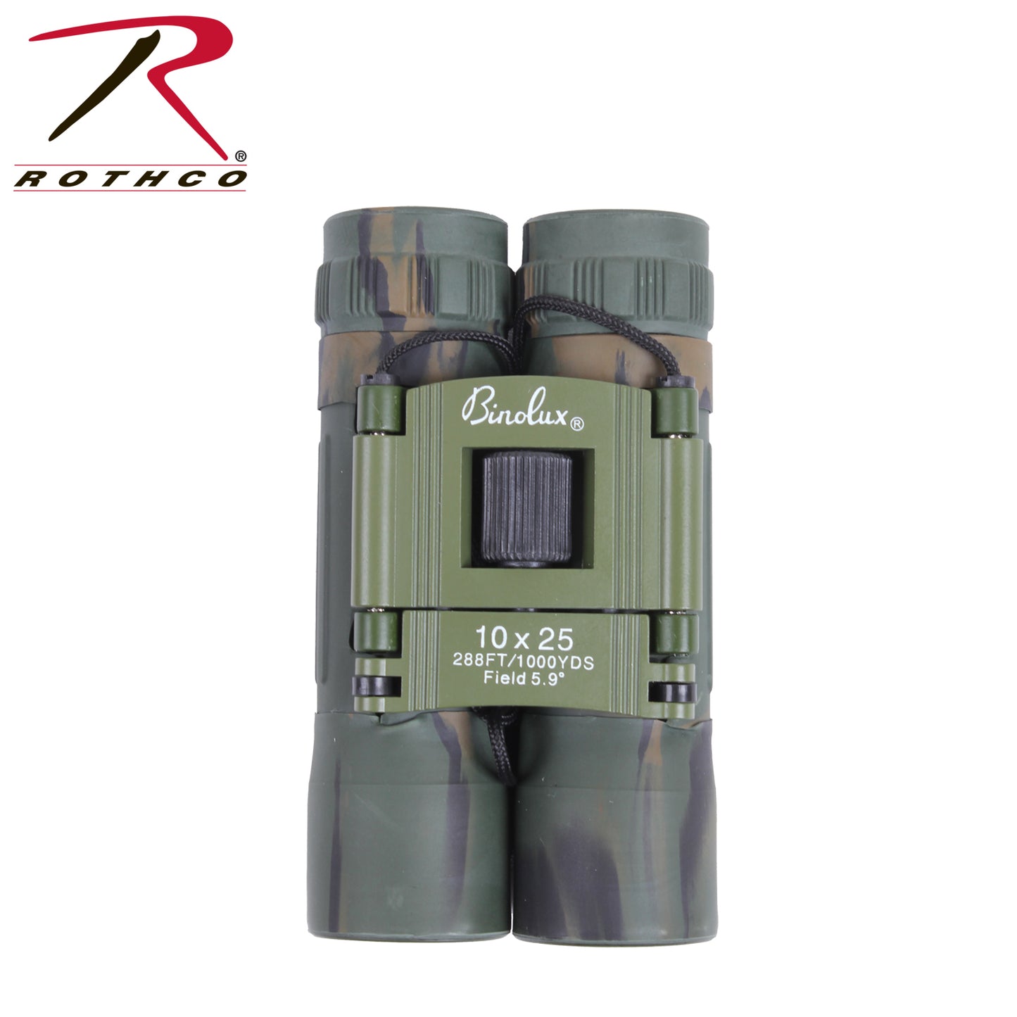 Rothco Camo Compact 10 X 25mm Binoculars