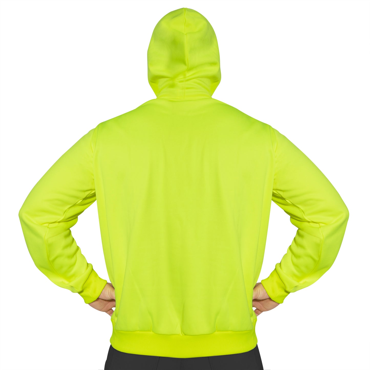 Rothco High-Vis Performance Hooded Sweatshirt - Safety Green