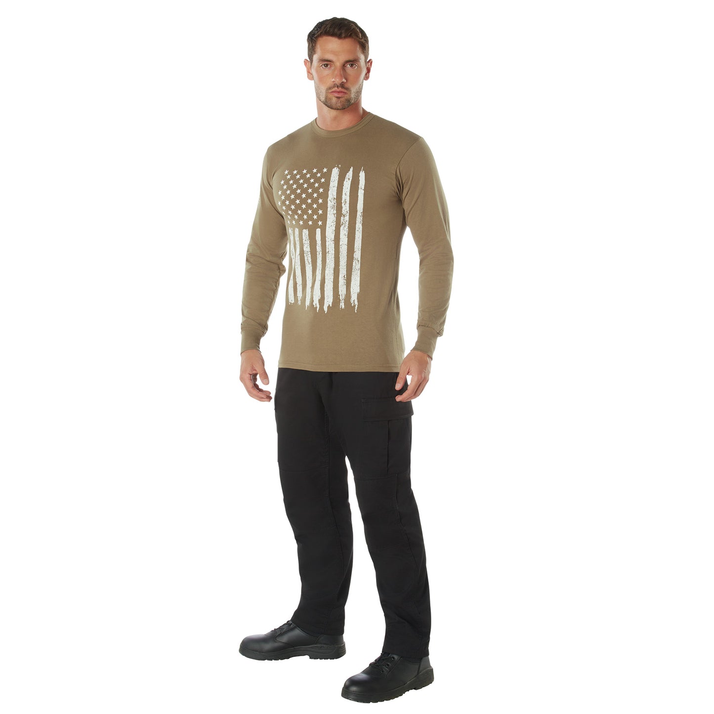 Rothco US Flag Long Sleeve T-Shirt